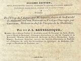 an old book with a black and white title on it