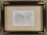 une image représentant un dessin d'un homme et d'une femme dans un bateau