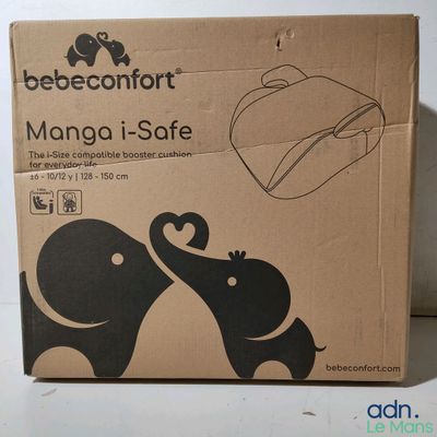 packaging of a box with a picture of a couple of elephants on it
