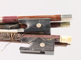 three different types of bows on a white background