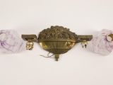 a wall light that is attached to a wall