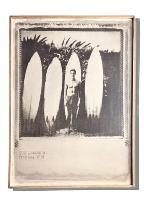Fabien CAYERE (1970) PHOTOGRAPHIE représentant un surfeur av…