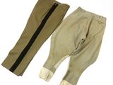 pair of men ' s pants with zippers and zippers on them