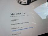 a picture of a model 3 car displayed on a computer screen