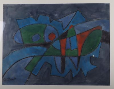 Jean CUILLERAT (1927-1998) Abstraction