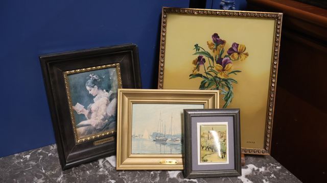 Lot 4 tableaux décoratifs