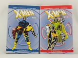 the covers of two comics are shown on a white surface
