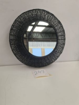 Miroir rond décoratif Yliades, modèle Ardecor, diamètre 60 c…