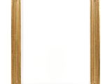 a gold frame on a white background with a white background
