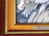 a painting of a man with a pipe in his mouth