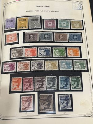 a book with a bunch of stamps on it