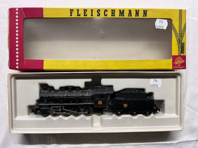 FLEISCHMANN – Locomotive type vapeur 040 D SNCF en livrée noir– Réf 13 - Photo 1