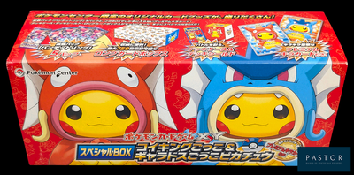 Le Pokémon Pikachu et les figurines Pikachu se trouvent dans une boîte