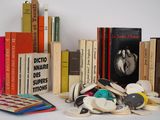 un grand nombre de livres posés sur une table