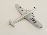 a toy airplane that is sitting on a table