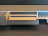 grey computer desk with drawers and shelves for sale in san francisco, ca