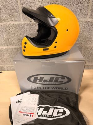 a helmet on top of a box on a table