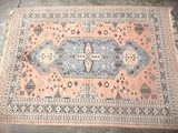 rug on the ground with a lot of different colors and patterns