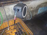 a water meter that is connected to a hose