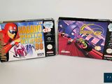 two video games on the table next to each other