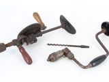 a lot of tools that are laying out on the table