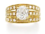 Bague en diamant et or 18 carats