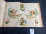 a picture of a book with pictures of angels on it