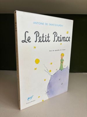 french children ' s book, le petit prince, written by antoine de saint - exupre