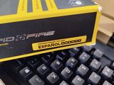 a box that is sitting on top of a keyboard