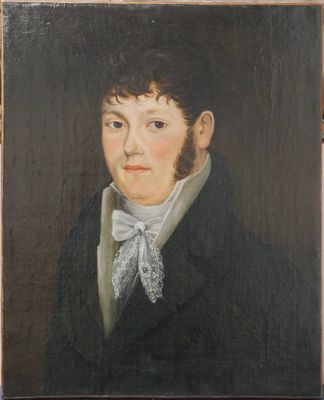 École française, XIXe siècle Portrait d’homme