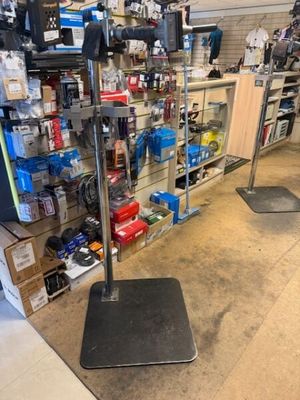 an image of a floor stand in a store