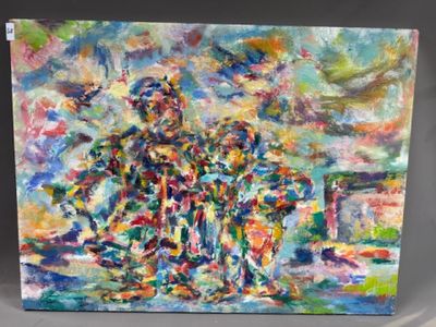 Anonyme - Portrait d'une mère et son enfant