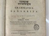 an old book with a black and white title on it