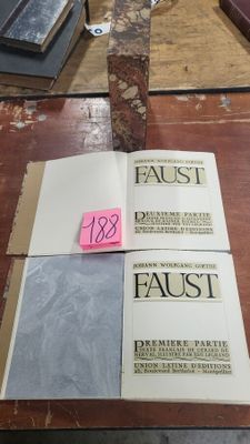 Livres 2 volumes par Johann Wolfgang, union latine édition