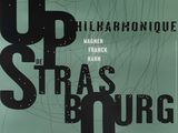 an image of a concert poster for the orchestra of stras bourg