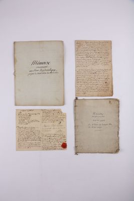 [BOISSIER DE SAUVAGES DE LACROIX (François)]. Important ense… - Photo 1