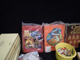 a lot of items that are on the table
