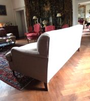 PAIRE DE CANAPES confortables de forme rectangulaire en toil… (photo 6)
