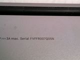 a close up of the back of a laptop computer