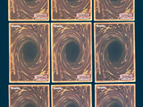 six square images of a black hole in the middle of a blue background