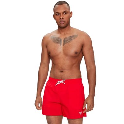 short de bain Armani rouge taille 38 neuf avec etiquette
