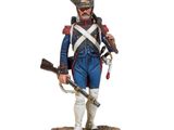 la figurine d'un soldat muni d'une épée et d'un chapeau