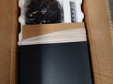 a box that has a laptop in it in it