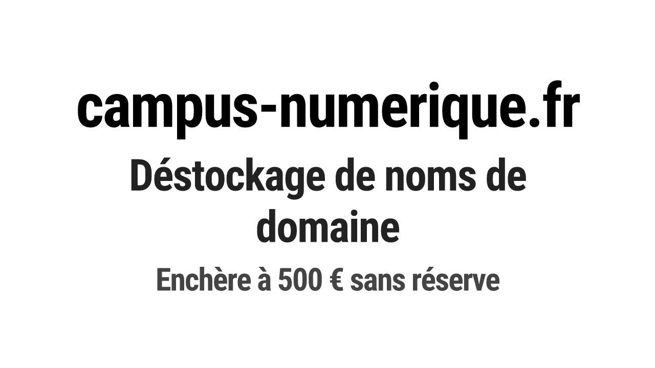 Destockage & Invendus