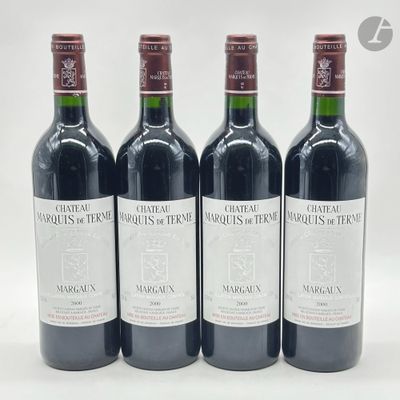 4 B CHÂTEAU MARQUIS DE TERME, GCC4 Margaux, 2000 - Photo 1