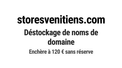 Nom de domaine storesvenitiens.