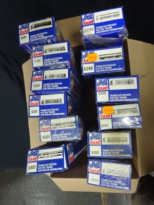 several boxes of blue and white tape are stacked on top of each other