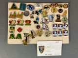a picture of a magnet board with a lot of pins
