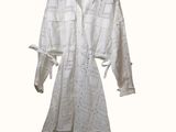 an image of a white shirt dress on a mannequin