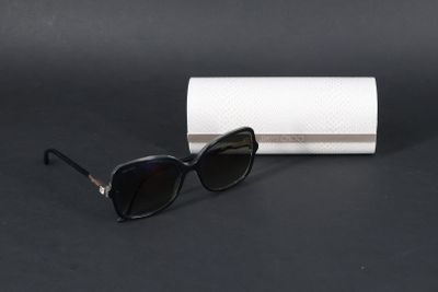 JIMMY CHOO - Paire de lunettes de soleil à décor pailleté - …